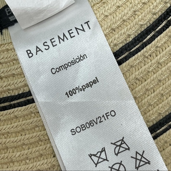 BASEMENT ACCESSORIES Womens Roll Up Paper Visor - Picture 10 of 13